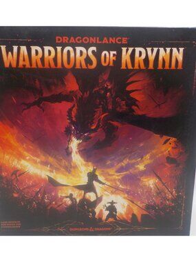 Dragonlance "Warriors of Krynn" D&D Board Game - Dungeons and Dragons NIB